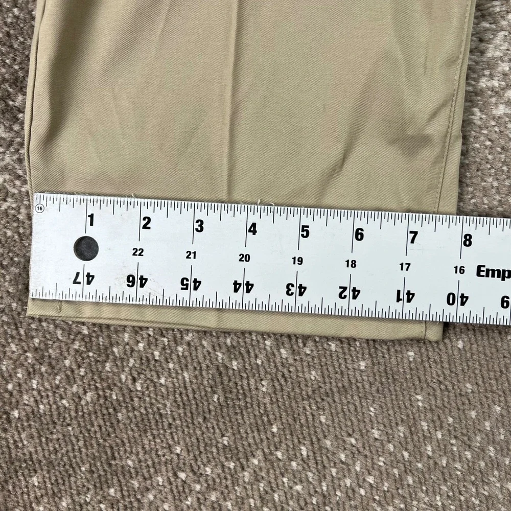 NWT Nike Golf Men 32x32 Khaki Tan Dri-FIT‎ Flat Front Chino Pants 833194-235